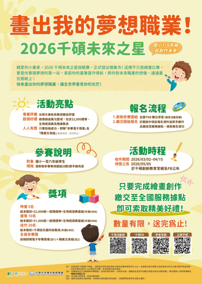 2026千碩活動之星活動海報